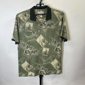 Vintage Summa Fishing Short Sleeve Polo Shirt Size XXL Men’s